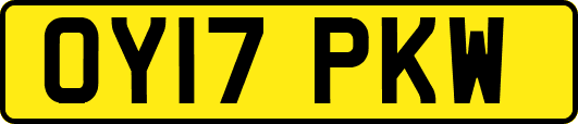 OY17PKW
