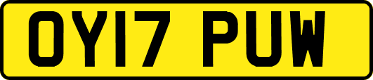 OY17PUW