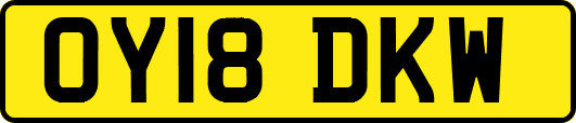 OY18DKW