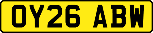 OY26ABW