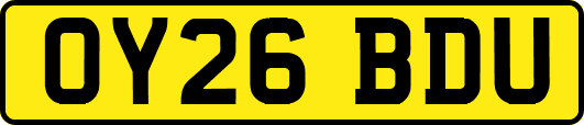 OY26BDU
