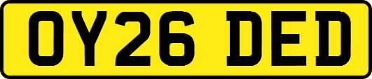 OY26DED