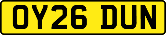 OY26DUN