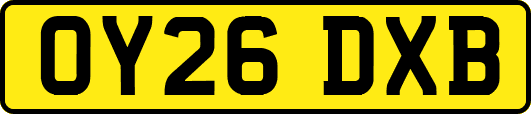 OY26DXB