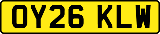 OY26KLW