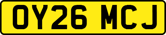 OY26MCJ