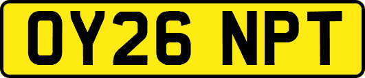 OY26NPT