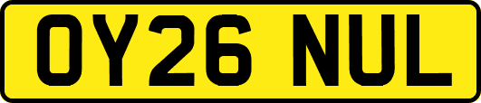 OY26NUL