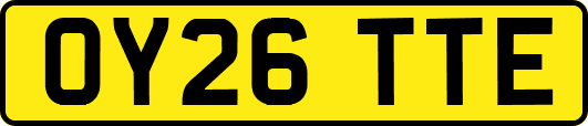 OY26TTE