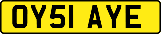 OY51AYE