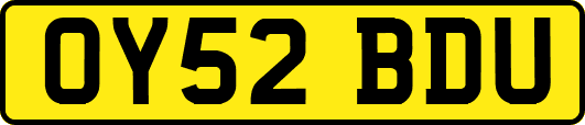 OY52BDU
