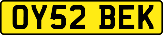 OY52BEK