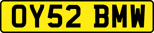 OY52BMW