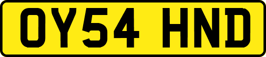 OY54HND