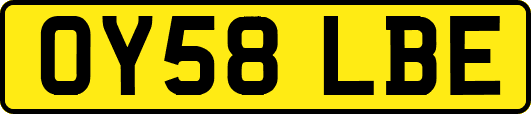 OY58LBE