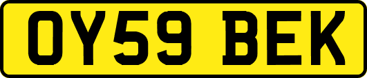 OY59BEK