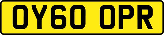 OY60OPR