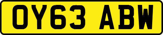 OY63ABW