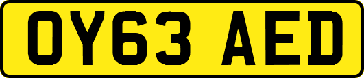 OY63AED