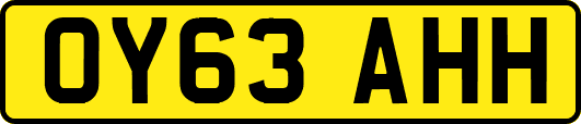 OY63AHH