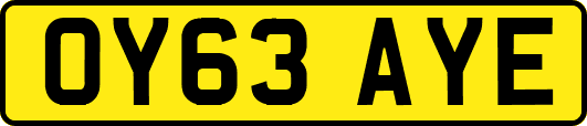 OY63AYE