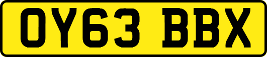 OY63BBX