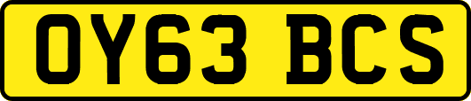 OY63BCS