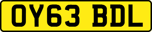 OY63BDL
