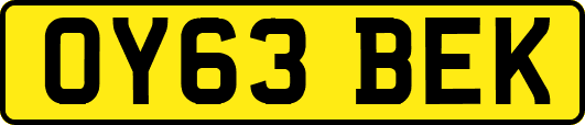 OY63BEK