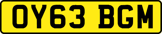 OY63BGM