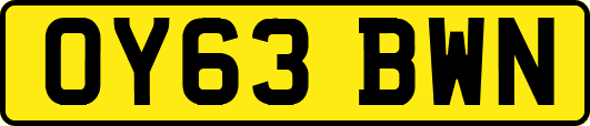 OY63BWN