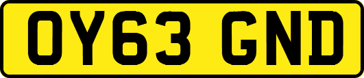 OY63GND