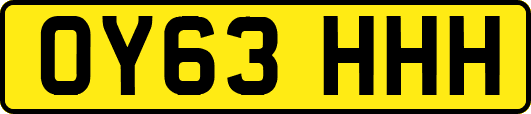 OY63HHH