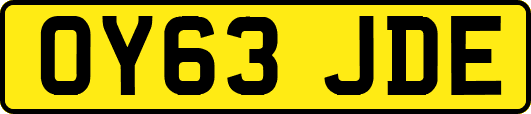 OY63JDE
