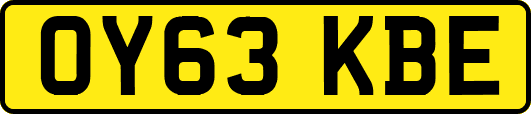 OY63KBE