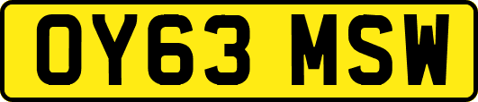 OY63MSW