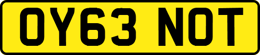 OY63NOT