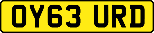 OY63URD