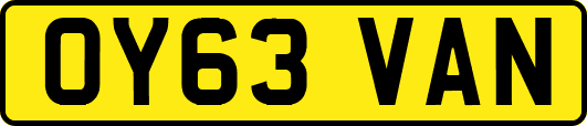 OY63VAN