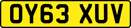 OY63XUV
