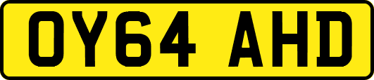OY64AHD
