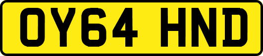 OY64HND