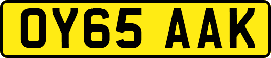 OY65AAK