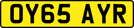 OY65AYR
