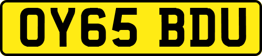OY65BDU