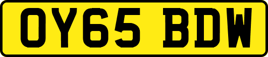 OY65BDW