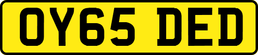 OY65DED