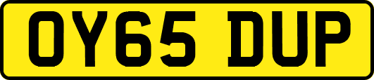 OY65DUP