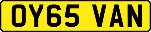 OY65VAN