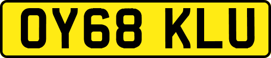 OY68KLU